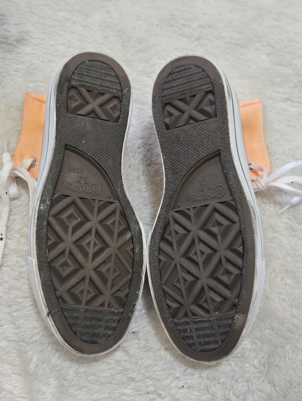 Converse Chuck Taylor All Star Orange Lift Platform Classic Sneakers, Women's 6 - Picture 6 of 9
